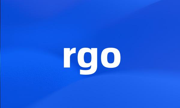 rgo