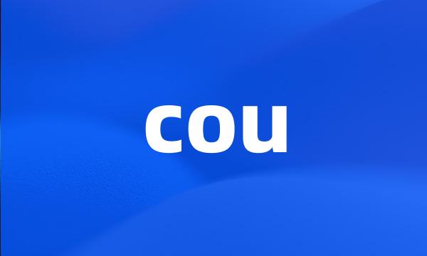 cou