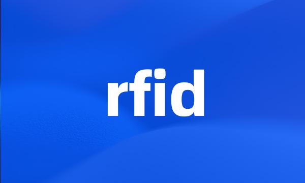 rfid