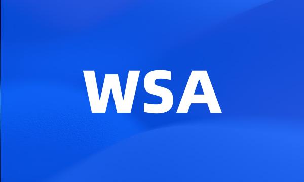 WSA