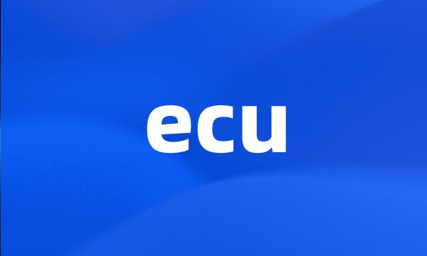 ecu