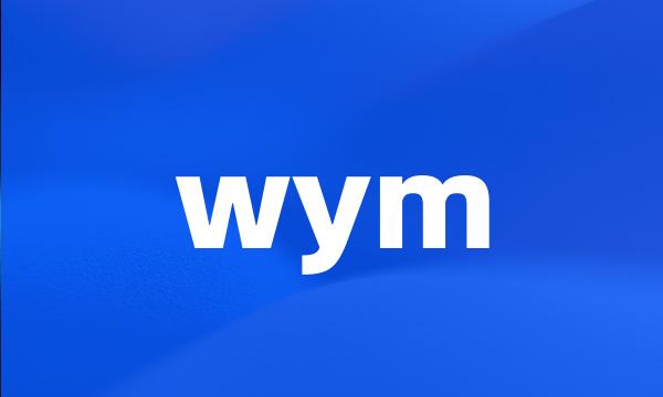 wym