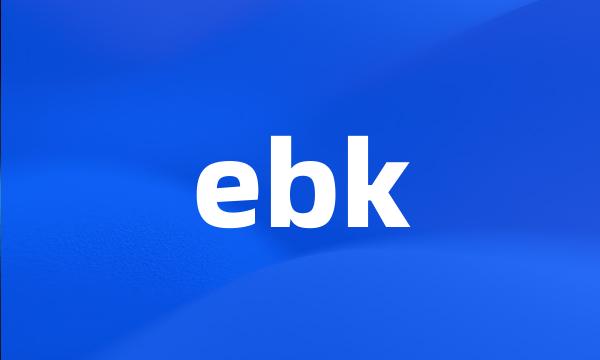 ebk