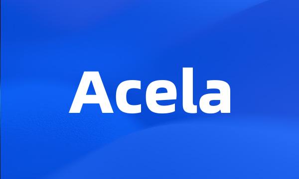 Acela