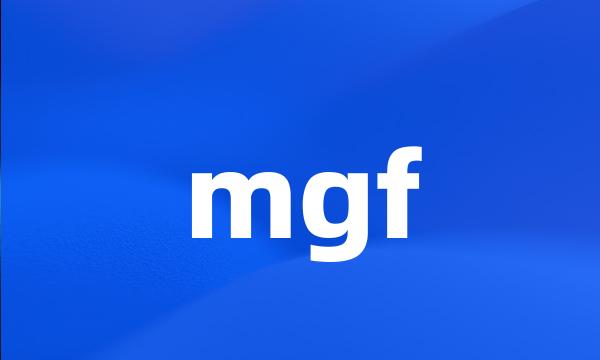 mgf