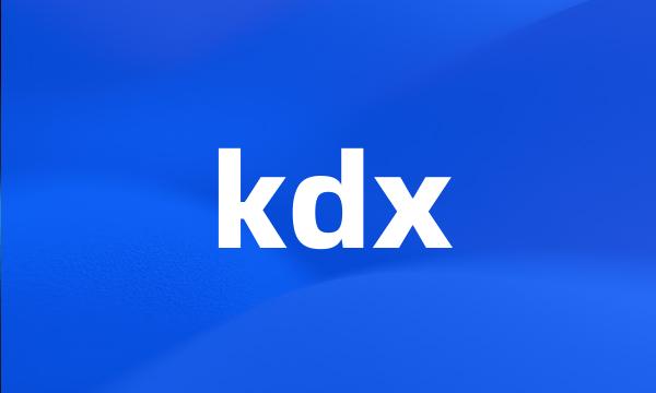 kdx