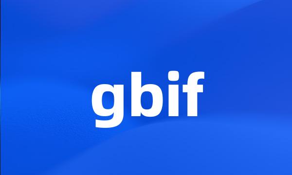 gbif