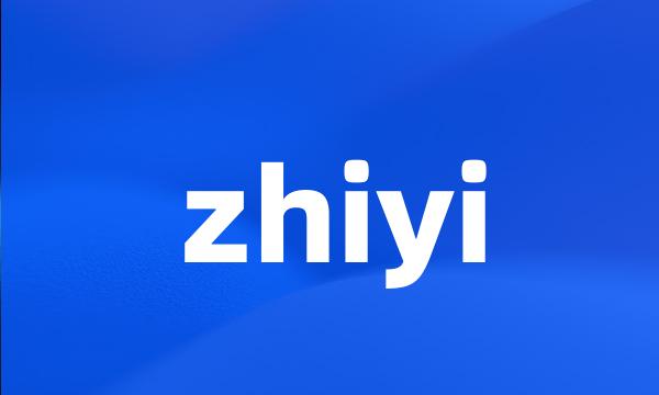 zhiyi