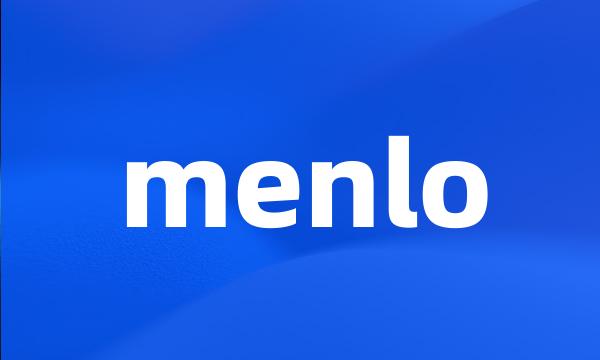 menlo