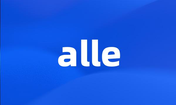 alle