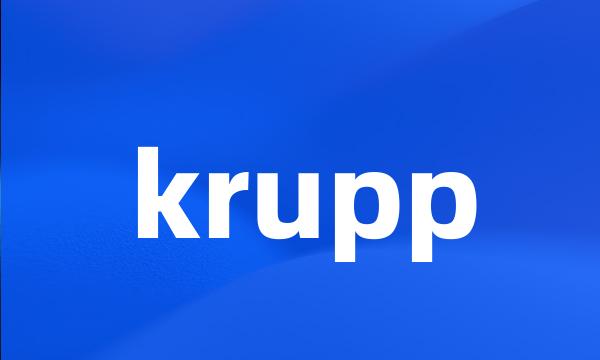 krupp