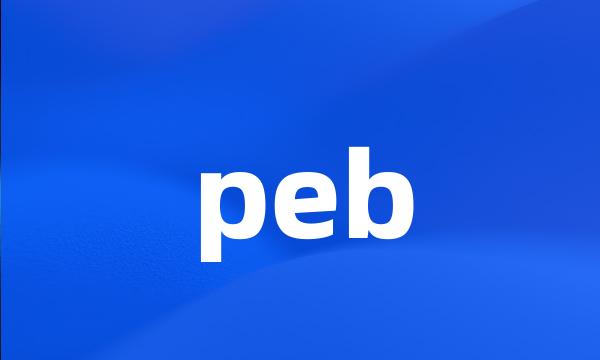 peb