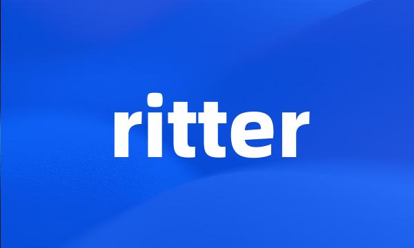 ritter