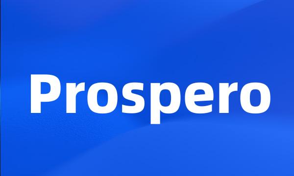 Prospero