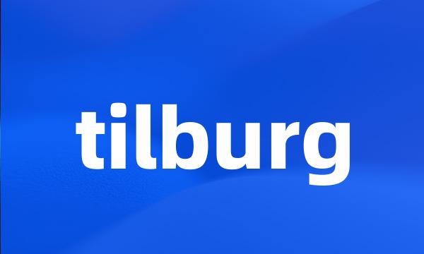 tilburg