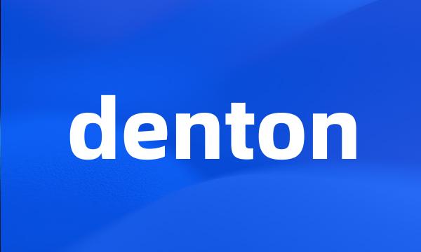 denton