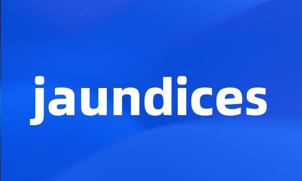 jaundices