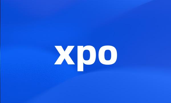 xpo