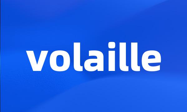 volaille