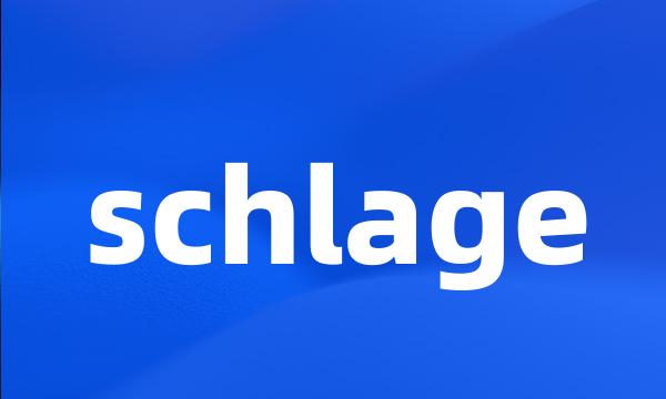 schlage