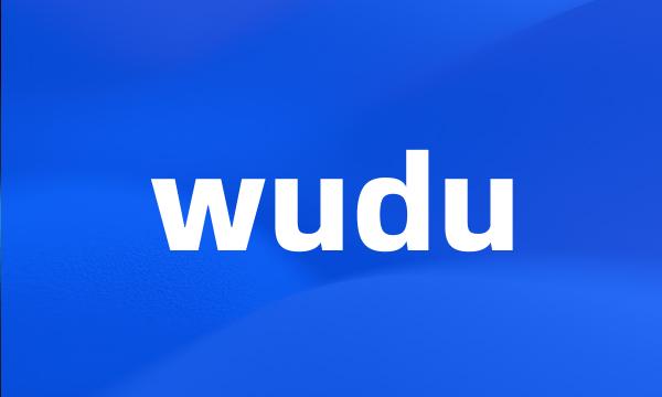 wudu