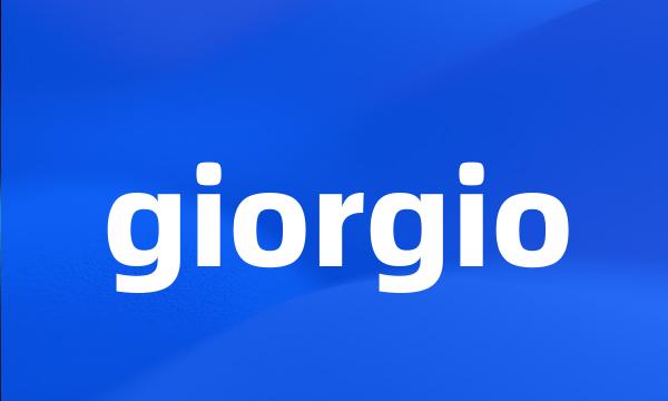 giorgio