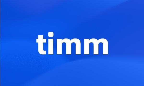 timm