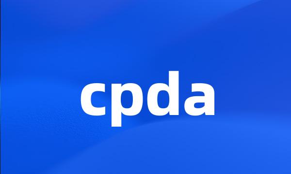 cpda