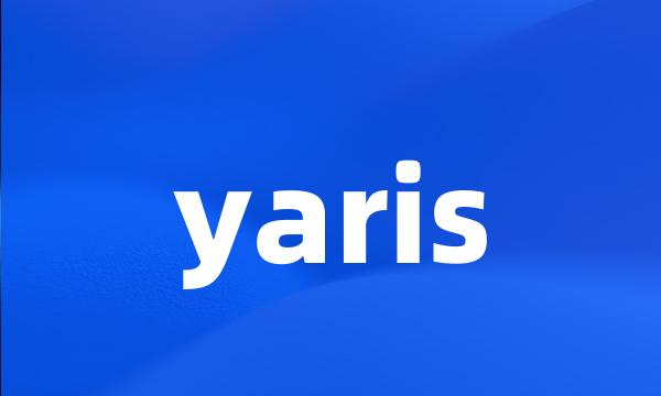 yaris