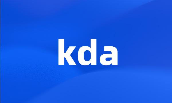 kda