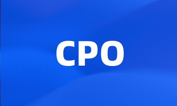 CPO