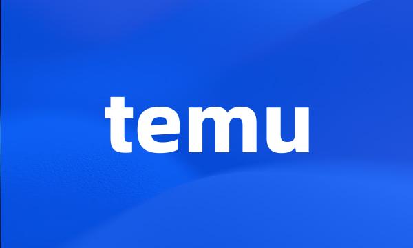 temu