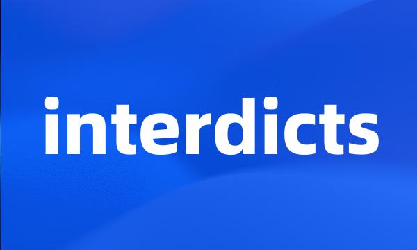 interdicts