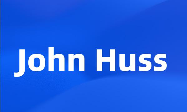 John Huss