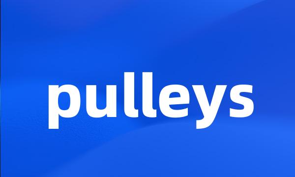 pulleys