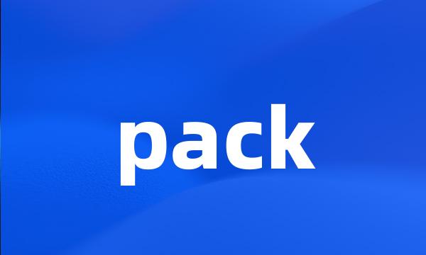 pack