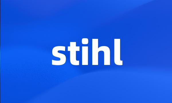 stihl