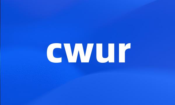 cwur