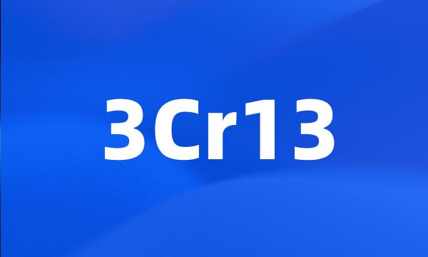 3Cr13