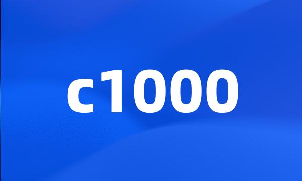 c1000