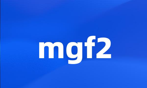 mgf2