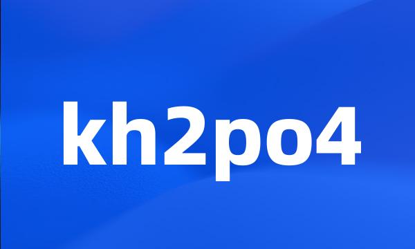 kh2po4