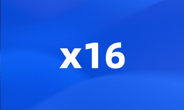 x16