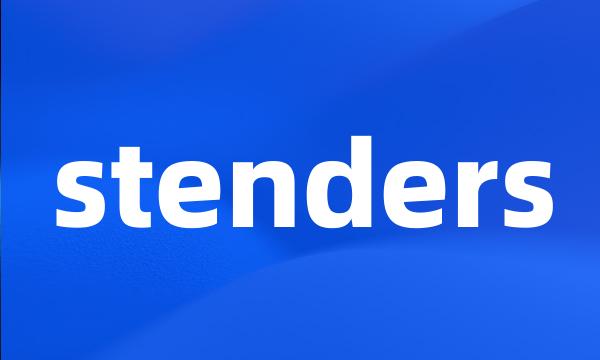 stenders