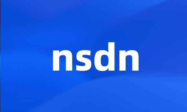 nsdn