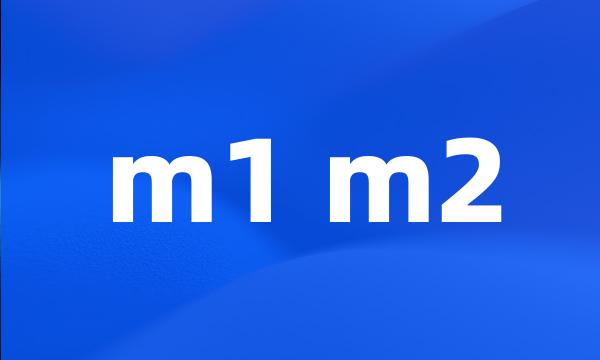 m1 m2