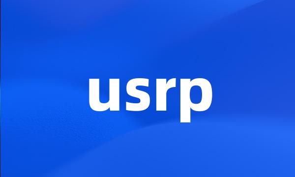 usrp