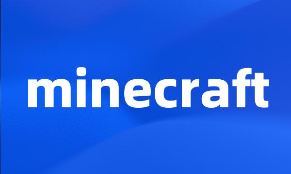 minecraft