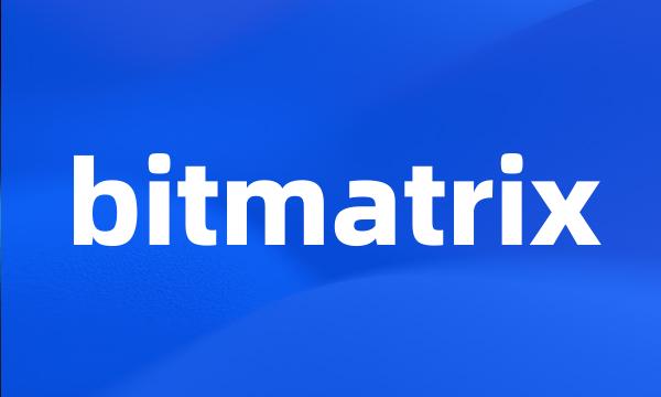 bitmatrix