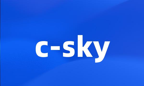 c-sky